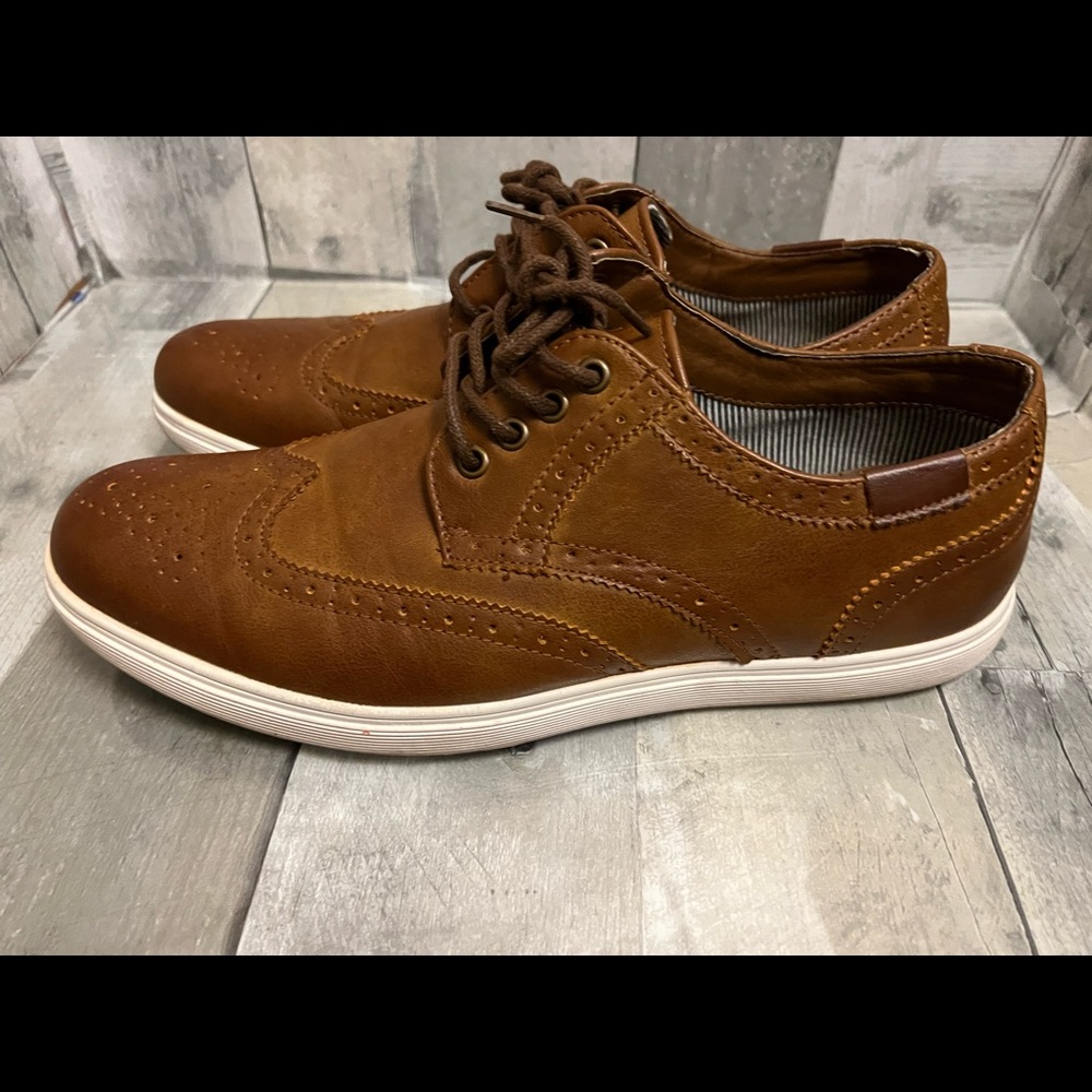 Mens harbor bay style brown shoes
